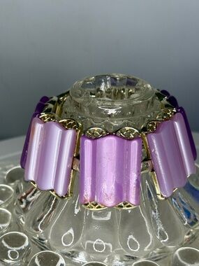 Coro vintage purple bracelet